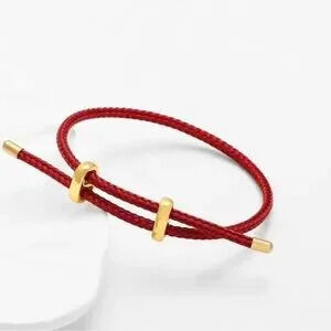 Trendy Red Thread String Bracelet